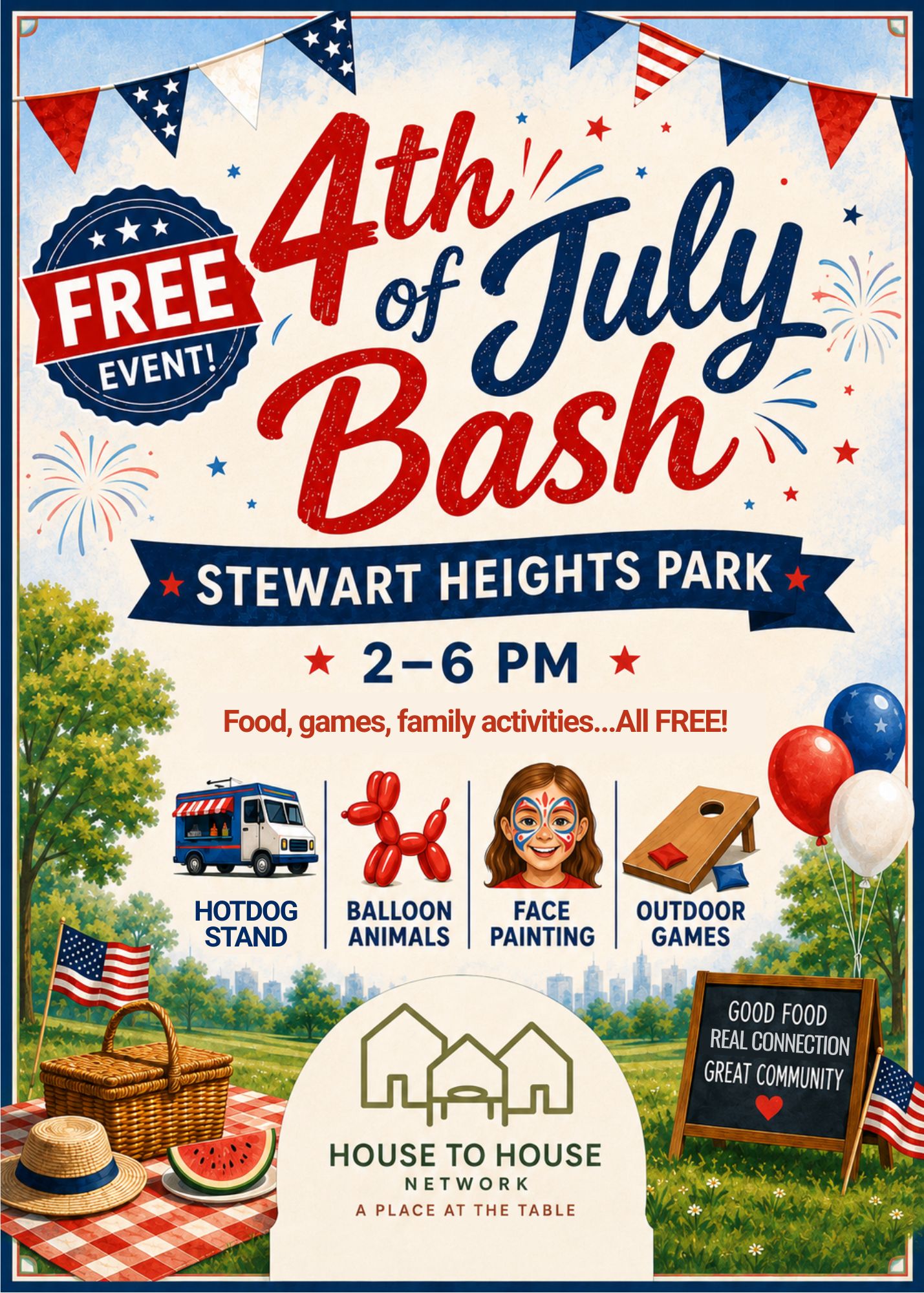 4th of July Bash Flyer